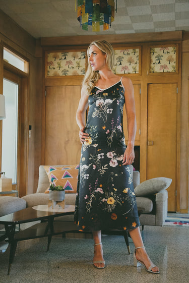Silk Dress in Spring Equinox